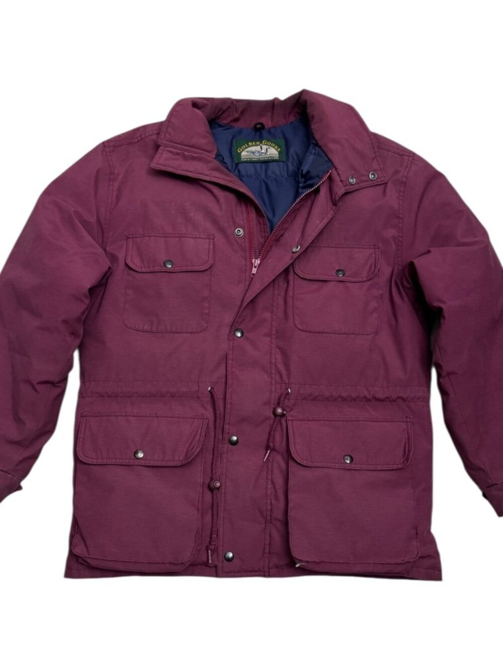 GOLDEN GOOSE Vintage 80s Heavy Winter Puffer Parka Luxury Coat Mens Medium